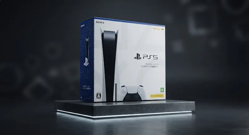 Sony PlayStation 5 console in its box
