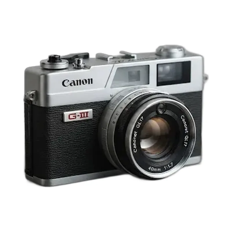 Canon Canonet QL17 G-III rangefinder camera